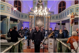 Benefizkonzert des Landespolizeiorchesters in der Stadtkirche am 03.12.2022