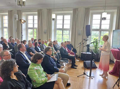 Bundesratspräsidentin Manuela Schwesig anlässlich des internationalen Museumstages am 19.05.2024 zu Gast in Stavenhagen Bundesratspräsidentin Manuela Schwesig anlässlich des internationalen Museumstages am 19.05.2024 zu Gast in Stavenhagen © Amt Stavenhagen
