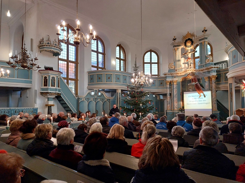 Eröffnung Festjahr Stadtkirche 28.01.2024 Eröffnung Festjahr Stadtkirche 28.01.2024 © Amt Stavenhagen