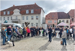 Feierliche Einweihung des Marktplatzes in Stavenhagen